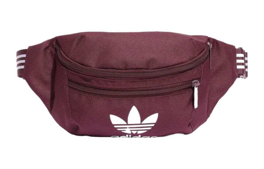 Adidas Originals Trefoil Recycled Polyester Shoulder Bag, Crossbody Bag, Fanny Pack Regular Unisex Chestnut