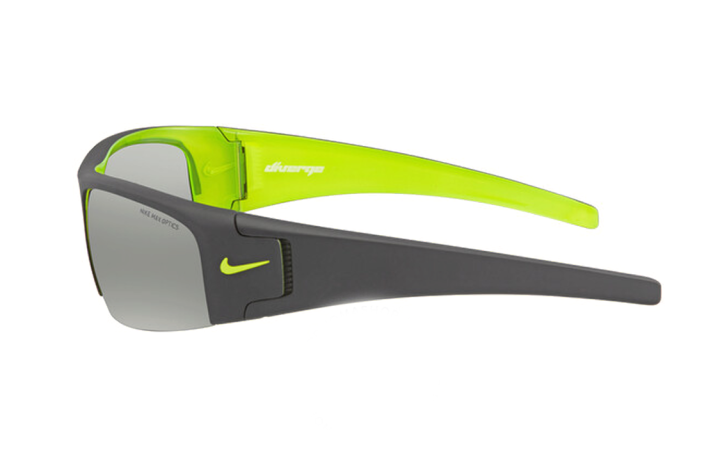 Nike Nike Plastic Rectangular Sunglasses Unisex Black