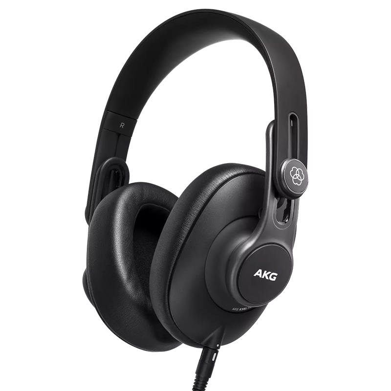 AKG K361/K371 Foldable Portable Closed Back Monitoring Hifi Direct Drive Head mounted Music Headphone