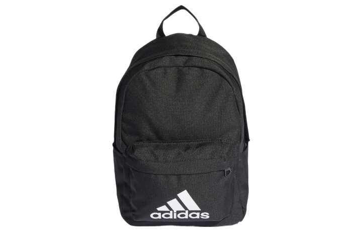 Adidas Adidas Recycled Polyester Plain Weave Fabric Backpack Regular Unisex Black