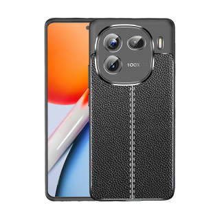 STEWPIGO Leather Lens Fully Enclosed Impact Resistant Extra Thin Phone Cases VivoIQOO12/12Pro Business Formal