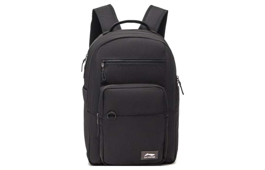 Li-Ning Li Ning Polyester Backpack Regular Unisex Black