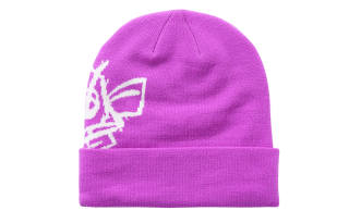 BURTON Acrylic, Polyamide, Elastane Beanies Unisex Purple/Black
