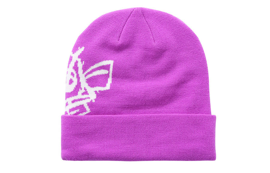 BURTON BURTON Acrylic, Polyamide, Elastane Beanies Unisex Purple/Black