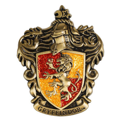 OTRAINBOW Harry Potter Four Colleges, High Relief Retro Nostalgic Metal Brooch Badges