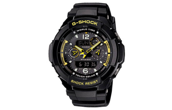 CASIO CASIO Unisex Black Watch G-1250B-1A