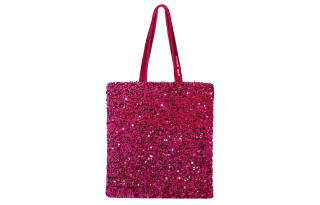 Apm Monaco Cotton Fabric One Shoulder Handbag Regular Women's Fuchsia