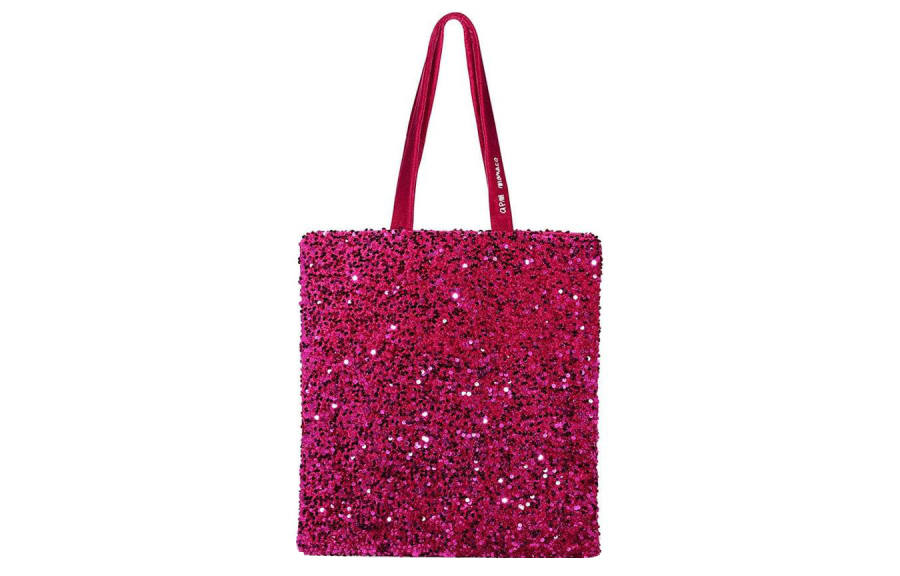 Apm Monaco Cotton Fabric One Shoulder Handbag Regular Women's Fuchsia