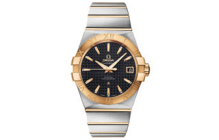 OMEGA Constellation Collection Automatic Mechanical Movement 100m Waterproof Men's Watches Watch 38mm Black Dial