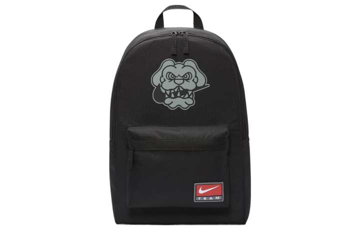 Nike Nike Polyester Backpack Regular Men's Black & Mica Green