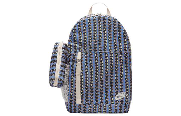 Nike Nike Polyester Backpack Men's Polar & Midnight Marine Blue & Pomegranate Ice