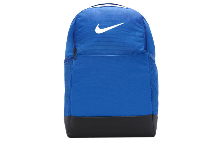 Nike Nike Polyester Backpack Medium Men's Gaming Royal & Black & Metallic Silver
