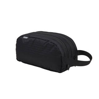 GOX Nylon Wet/Dry Separation Double Layer Toiletry Bag Medium Unisex