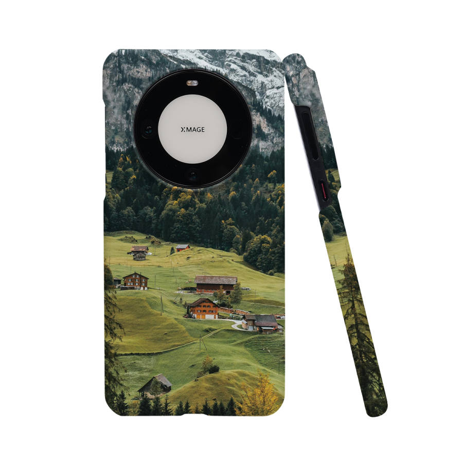 Keshami PC Material Lightweight Hard Shell Nordic Cottage Phone Cases