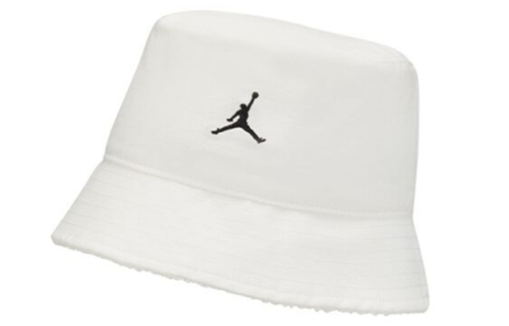 Nike Nike Cotton, Nylon, Elastane Bucket Hats Unisex White