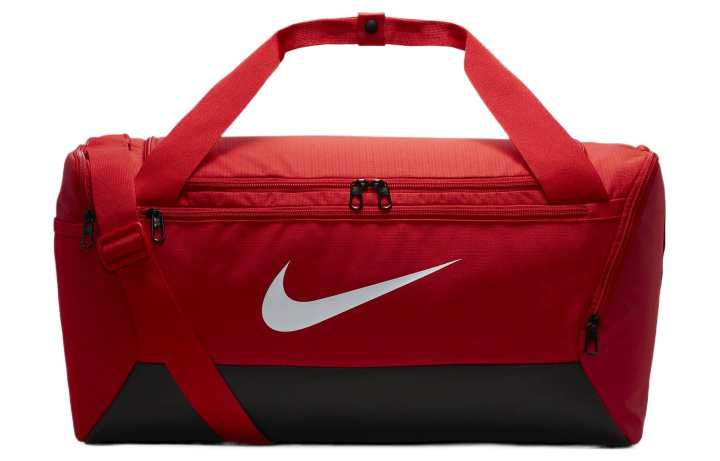 Nike Nike Polyester Training Luggage Bag Gym Bag Small Unisex University Red & Black & White
