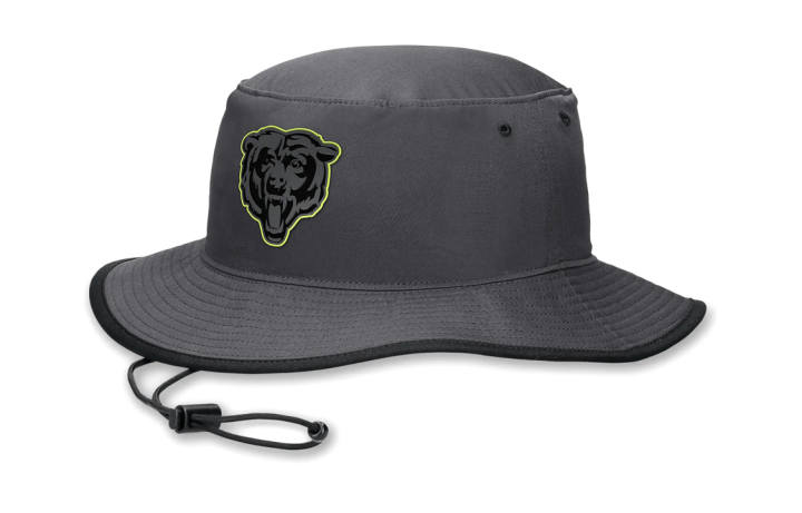 Nike Nike Polyester, Cotton Bucket Hats Men's Black Gray