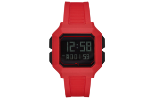 PUMA Wrist Watches Quartz Movement Plastic Strap 45mm Black Dial Unisex ['50', 149262]m Waterproof