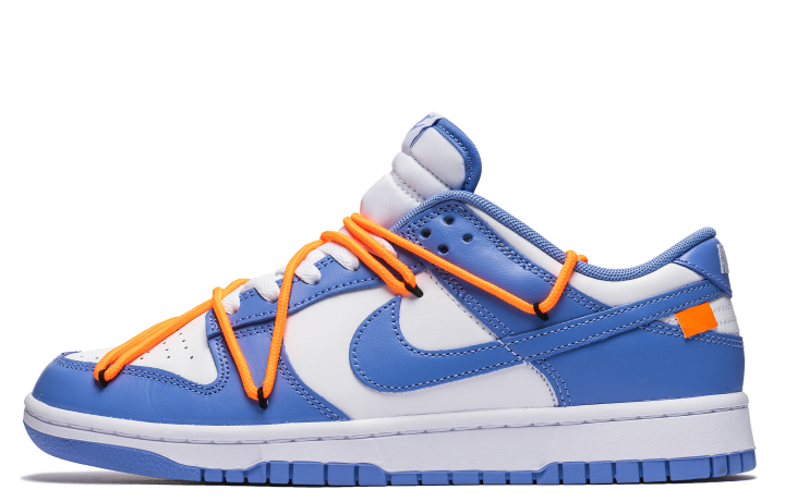 Nike Nike Dunk Low top Skateboard Shoes Men's White Blue