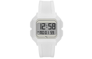 PUMA Wrist Watches Quartz Movement Plastic Strap 45mm Gray Dial Unisex ['50', 149262]m Waterproof