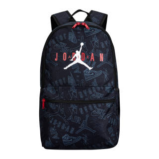 Jordan Polyester Backpack Unisex Jet Black