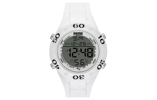 PUMA Wrist Watches Quartz Movement Plastic Strap 49mm Gray Dial Men's Watches 30m Water Resistant