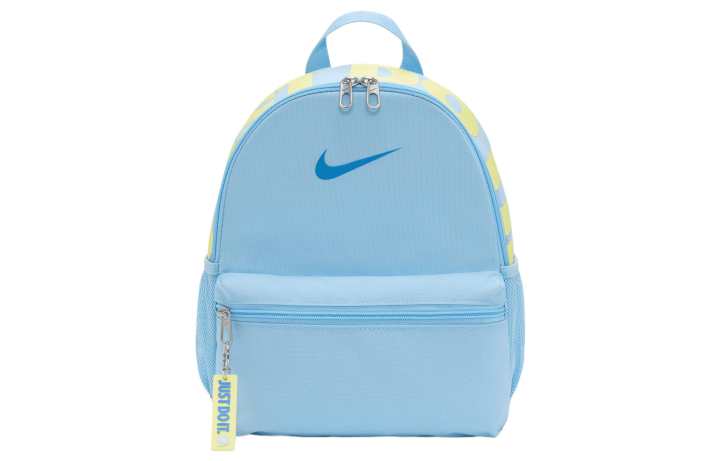 Nike Nike Polyester Backpack Mini Women's Aquarius Blue & Light Laser Orange & Photo Blue