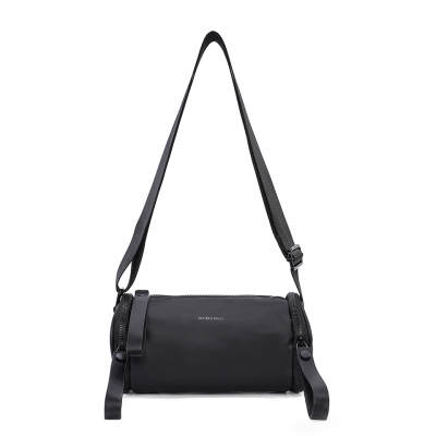 DOUBAOLU Synthetic Leather Shoulder Bag, Crossbody Bag Unisex Black