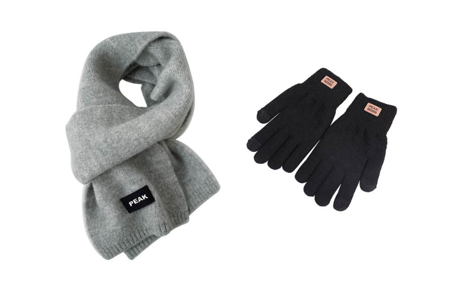 PEAK PEAK Knit Scarves Unisex