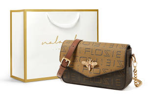 NALANDU Crossbody Bags Honey Pomelo Yellow & Coffee