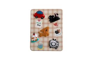 Icona Towel Embroidered Kitten Puppy TV Show IPad Pro2020/2021/2022 Full Display Tablet Protective Cases