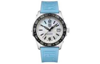 LUMINOX 3120M Quartz Movement 200m Waterproof Unisex Watch 39mm Mother of Pearl Color Watch Dial