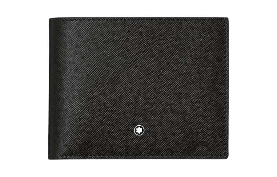 MONTBLANC Calfskin Wallet Men's Black