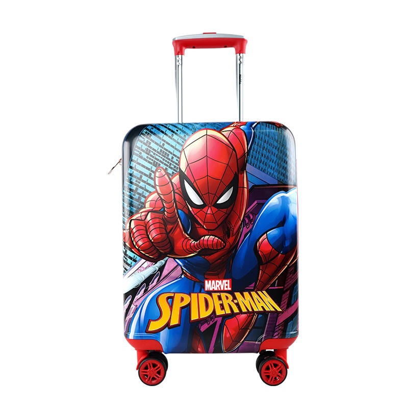 Disney × Max Mephisto, Collaboration Spider Man Collection Marvel Collection ABS+PC Large Capacity Cartoon Carry on Bag