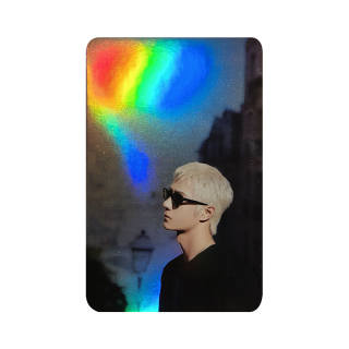YH YUE HUA Entertainment Wang Yibo Luhua YHSPACE Offline Store Laser Card Photocards 1 Pc