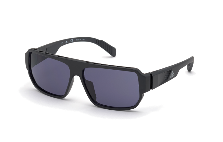 Adidas Adidas Injection Molded Square Sunglasses Men's Black
