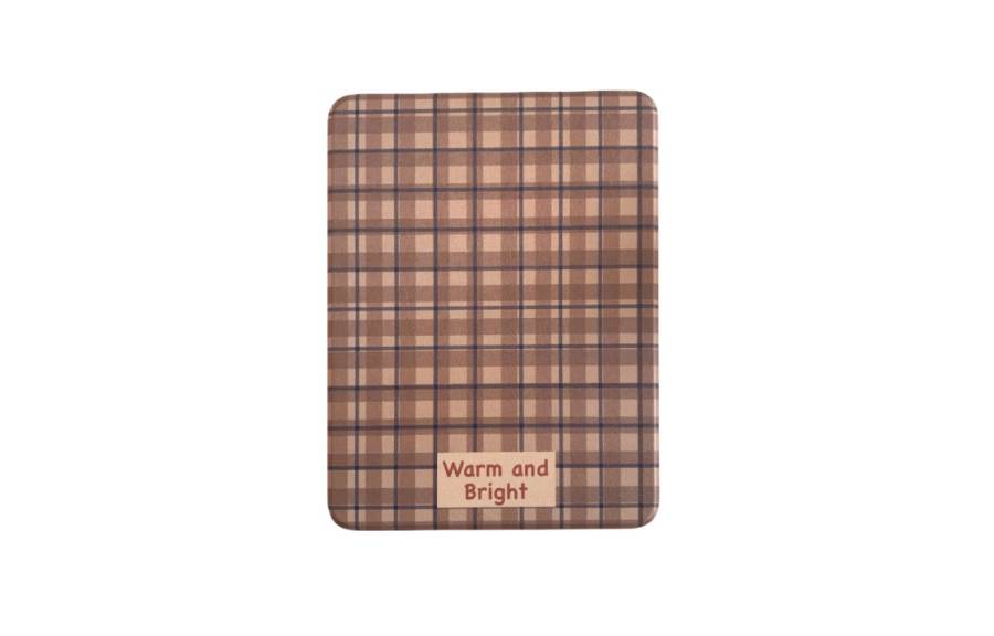 Icona Premium Aesthetic Plaid IPad Pro2020/2021/2022 Full Display Tablet Protective Cases