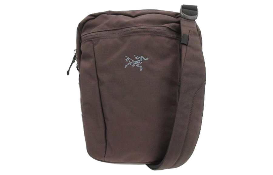 Arcteryx Arc'teryx Portable Crossbody Bag, Shoulder Bag, Outdoor Bag Nylon Ironwood Brown Unisex
