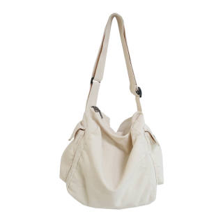 ALNI BITTON Canvas Diligence Canvas Bag Shoulder Bag Men's Black/Coffee/White