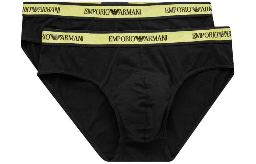 EMPORIO ARMANI Underpants Men's 2 Pack Black