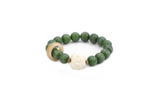 TANNA White Jade Bodhi Bracelets Unisex