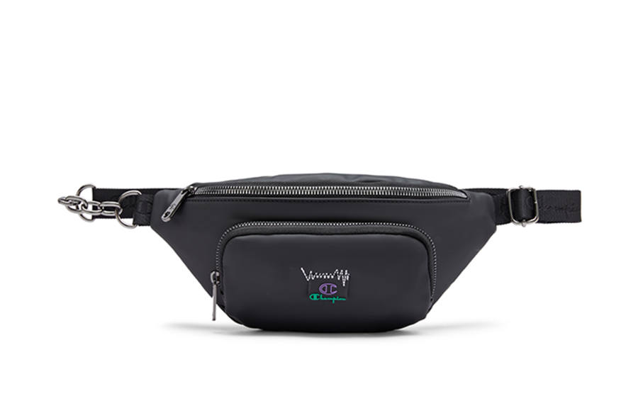 Champion Fabric Backpack Fanny Pack Small Unisex Blue/Gray/Black