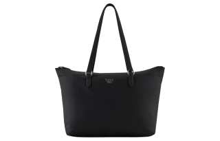 EMPORIO ARMANI Polyamide Tote Bag, Shopping Bag, One Shoulder Handbag Medium Women's Black
