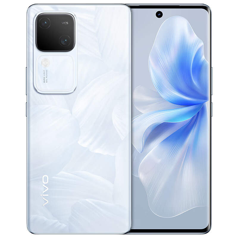 Vivo S18 Rear Studio Grade Soft Light Ring 5000mAh Extra Thin Blue Sea Battery 5G Cell Phone