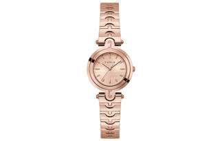 Furla HERITAGE Wrist Watches Quartz Movement Stainless Steel Watchband 28mm Rose Gold Watch Dial Women's Watch