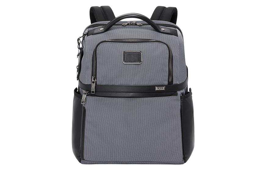 TUMI TUMI Alpha Polyester Backpack Medium Men's Meteor Gray