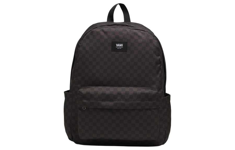 Vans Vans Recycled Polyester Backpack Regular Unisex Black Charcoal