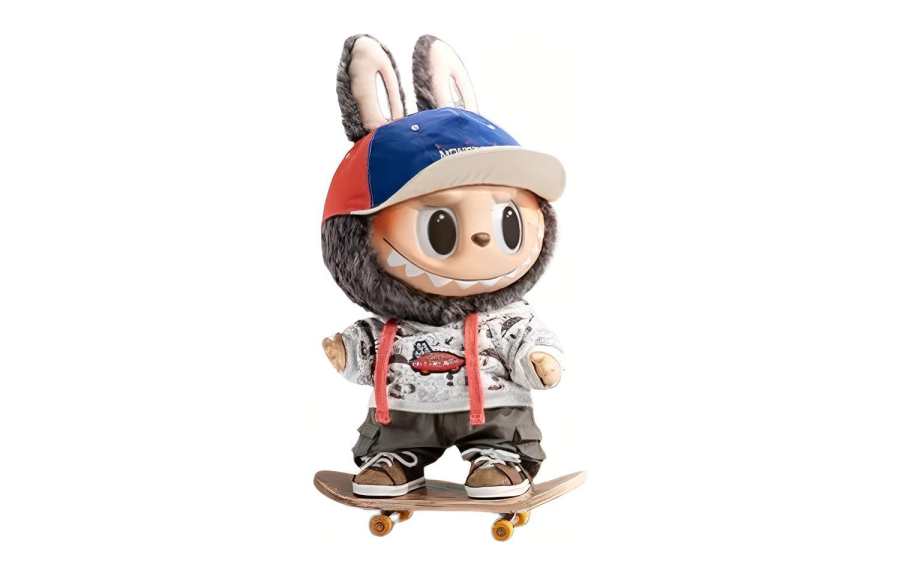 POP MART POP MART Labubu The Monsters X Vans Oldskool Monsters Forever Vinyl Plush Doll