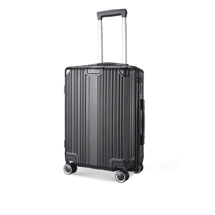 MEXICAN ABS Trolley Bag 20 Inch, 24 Inch, 26 Inch, 28 Inch Unisex Black/Rose Gold/Silver/Ecru/Red