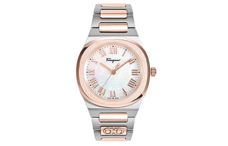 Ferragamo FERRAGAMO Wrist Watches Quartz Movement Stainless Steel Watchband 36 White Dial Women's Watch